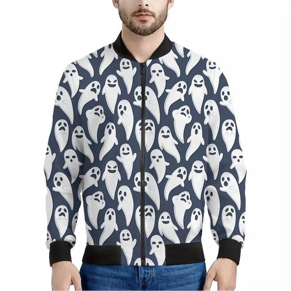Halloween Little ghost pattern men s baseball jacket, high-quality, comfortable, warm, fashionable, travel, sports, party, commute, Black;brown
Halloween Little ghost pattern men s baseball jacket, high-quality, comfortable, warm, fashionable, travel, sports, party, commute, Black;brown