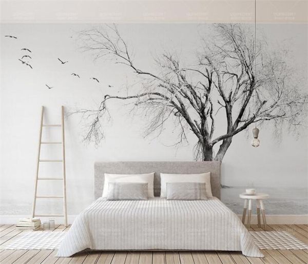 wallpapers 3d wallpaper black and white tree bird artistic concept nordic living room tv backdrop wall
wallpapers 3d wallpaper black and white tree bird artistic concept nordic living room tv backdrop wall