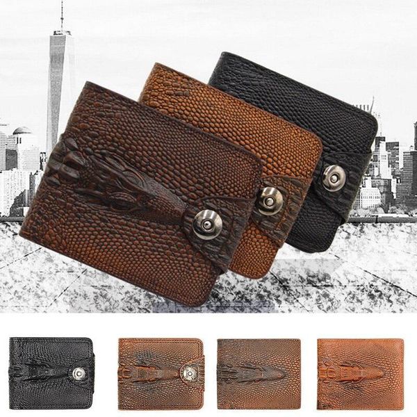 mens wallet leather genuine short purse billetera hombre men wallets vintage style cartera crocodile alligato portemonne1, Red;black
mens wallet leather genuine short purse billetera hombre men wallets vintage style cartera crocodile alligato portemonne1, Red;black