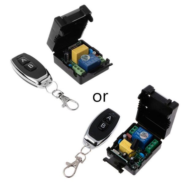 remote controlers ac 220v 10a 1ch rf 433mhz wireless control switch receiver + transmitter kit
remote controlers ac 220v 10a 1ch rf 433mhz wireless control switch receiver + transmitter kit