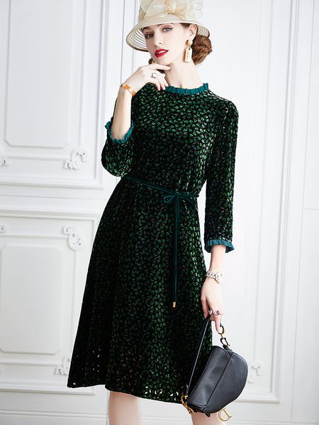 real velvet dress early autumn clothing 2021 new womens high-end long sleeve high-end luxury big brand gold velvet dress, Black;gray
real velvet dress early autumn clothing 2021 new womens high-end long sleeve high-end luxury big brand gold velvet dress, Black;gray