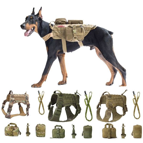 Military Tactical Dog Harness Front Clip Law Enforcement K9 Working Pet Dog Durable Vest For Small Large Dogs German Shepherd
Military Tactical Dog Harness Front Clip Law Enforcement K9 Working Pet Dog Durable Vest For Small Large Dogs German Shepherd