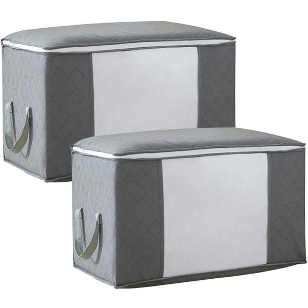 storage bags 2 largecapacity clothing bag nonwoven fabric foldable dustproof belt zipper with transparent window for blanket bedding
storage bags 2 largecapacity clothing bag nonwoven fabric foldable dustproof belt zipper with transparent window for blanket bedding