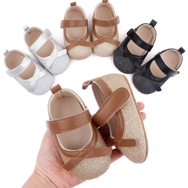 first walkers baby shoes spring toddler glitter princess soft-soled crib 2665 solid color
first walkers baby shoes spring toddler glitter princess soft-soled crib 2665 solid color