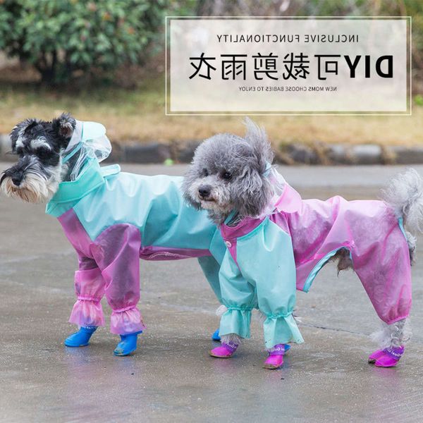 the dog clothes dog four legged raincoat teddy small puppy spring and summer clothes chenery products all inclusive waterproof pet clothing
the dog clothes dog four legged raincoat teddy small puppy spring and summer clothes chenery products all inclusive waterproof pet clothing