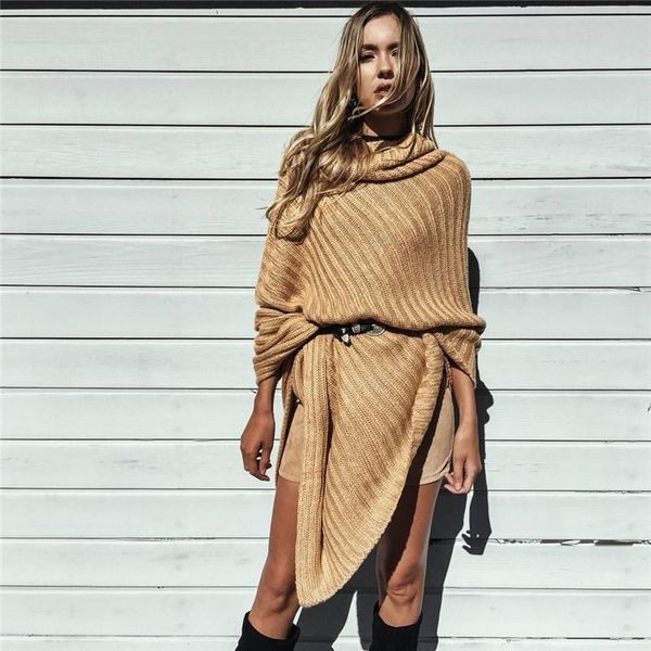 women's sweaters 2021 autumn and winter style pile collar sweater hooded mid-length fashion cloak shawl bat shirt, White;black
women's sweaters 2021 autumn and winter style pile collar sweater hooded mid-length fashion cloak shawl bat shirt, White;black