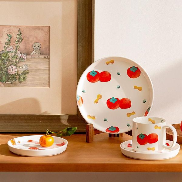 dinnerware set 4pc ceramic dish with pumpkin for 1 person elegant tableware dinner plate ,salad plate,pasta bowl,coffee mug dishes & plates
dinnerware set 4pc ceramic dish with pumpkin for 1 person elegant tableware dinner plate ,salad plate,pasta bowl,coffee mug dishes & plates