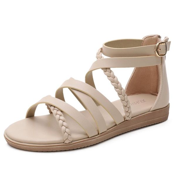 sandals women shoes summer flat woven ladies casual plus size cross strap shoe female, Black
sandals women shoes summer flat woven ladies casual plus size cross strap shoe female, Black