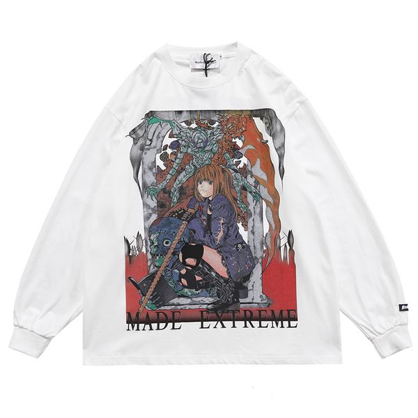 women's hoodies & sweatshirts harajuku anime long-sleeve t shirt of vintage oversize japanese streetwear t-shirts goth fashion gothic c, Black
women's hoodies & sweatshirts harajuku anime long-sleeve t shirt of vintage oversize japanese streetwear t-shirts goth fashion gothic c, Black