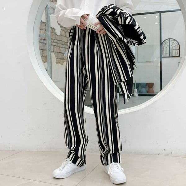 men's pants striped casual fashion business wide-leg men korean loose straight-leg suit mens dress rtr9, Black
men's pants striped casual fashion business wide-leg men korean loose straight-leg suit mens dress rtr9, Black