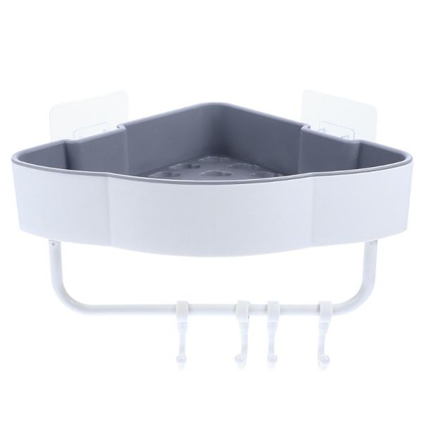 pc punch-bracket bathroom hanging holder triangle design rack with hook kitchen storage & organization
pc punch-bracket bathroom hanging holder triangle design rack with hook kitchen storage & organization