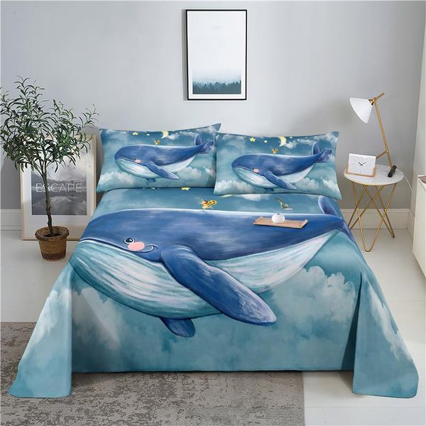 sheets & sets whale bedding sheet home digital printing polyester bed flat with case print
sheets & sets whale bedding sheet home digital printing polyester bed flat with case print