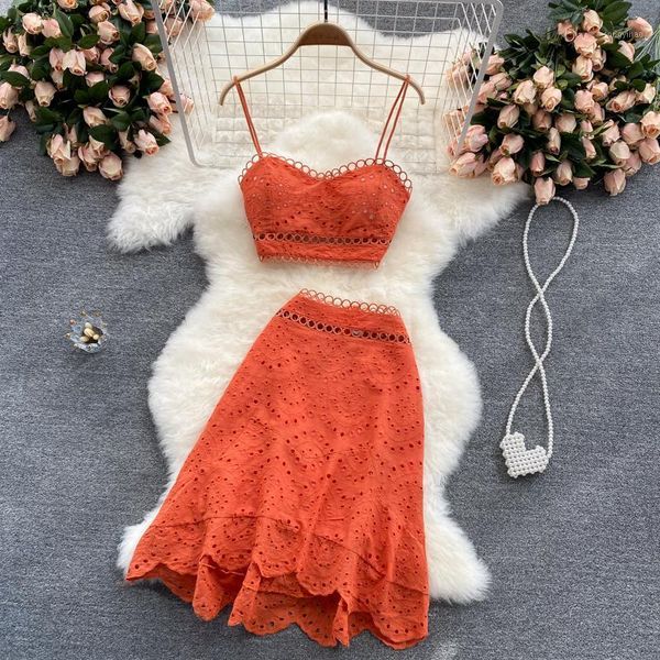 women's tracksuits summer beach wear two piece set women spaghetti strap hollow out bra crop high waist skirt 2 pcs outfits, Gray
women's tracksuits summer beach wear two piece set women spaghetti strap hollow out bra crop high waist skirt 2 pcs outfits, Gray