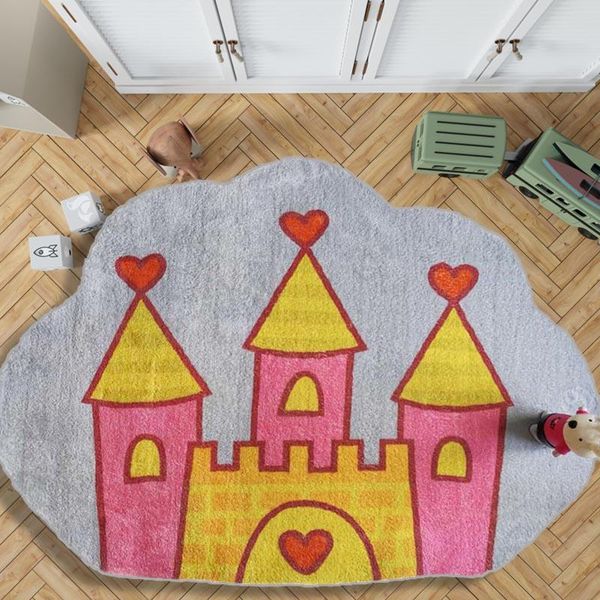carpets area rug for kids room soft plush bedside floor mat decorative children's carpet cartoon castle non-slip thick
carpets area rug for kids room soft plush bedside floor mat decorative children's carpet cartoon castle non-slip thick