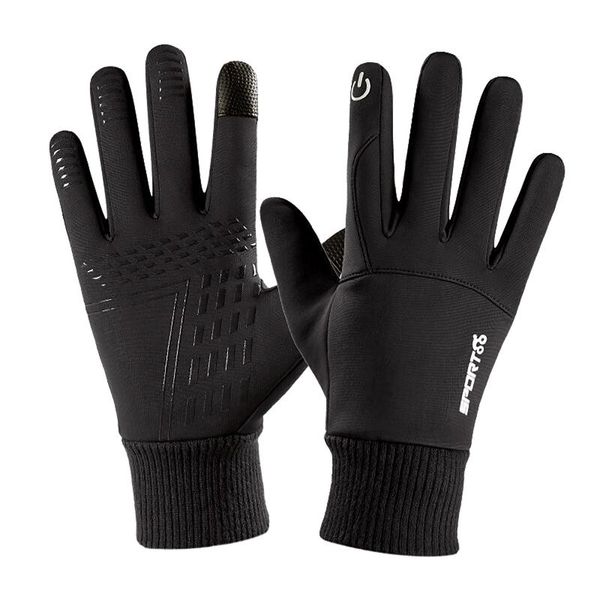cycling gloves 3 size cold-proof waterproof winter fluff warm for touchscreen cold weather windproof anti slip, Black
cycling gloves 3 size cold-proof waterproof winter fluff warm for touchscreen cold weather windproof anti slip, Black