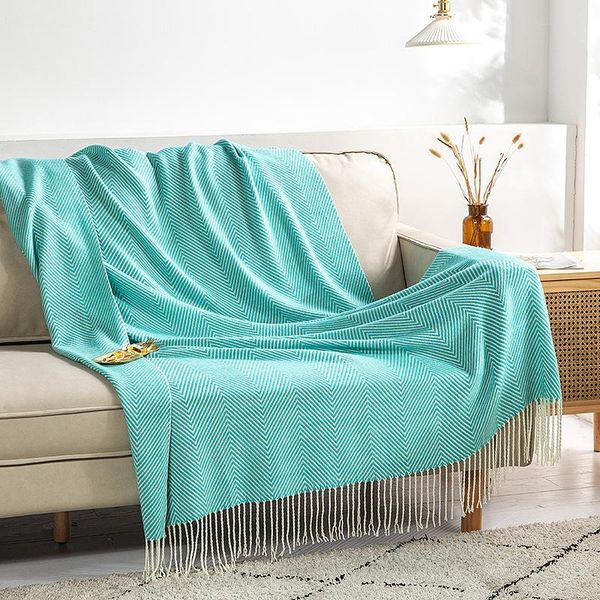 blankets nordictassel blanket solid green blue geometric acrylic sofa chair model room bed decor cover four season home textile 130*170cm
blankets nordictassel blanket solid green blue geometric acrylic sofa chair model room bed decor cover four season home textile 130*170cm