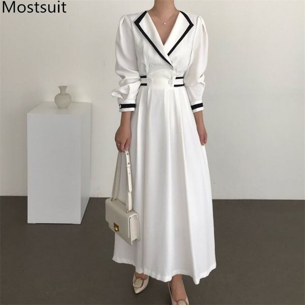 color-blocked elegant stylish women long dress full sleeve notched collar belted vintage korean office ladies vestido mujer 210513, Black;gray
color-blocked elegant stylish women long dress full sleeve notched collar belted vintage korean office ladies vestido mujer 210513, Black;gray