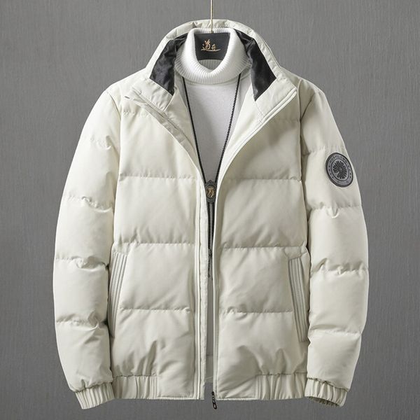 autumn and winter new fashion stand collar coat men's light down et short trend leisure versatile 80 white duck, Black
autumn and winter new fashion stand collar coat men's light down et short trend leisure versatile 80 white duck, Black