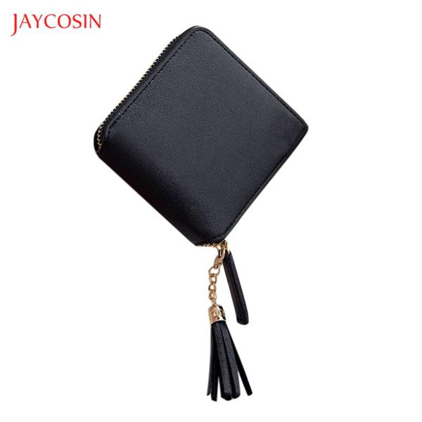 wallets jaycosin solid tassel women wallet 2021 fashion short zipper coin purse casual brief card holder pocket clutch bag, Red;black
wallets jaycosin solid tassel women wallet 2021 fashion short zipper coin purse casual brief card holder pocket clutch bag, Red;black