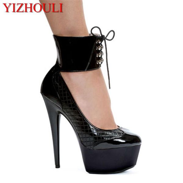 dress shoes elegant pu leather ankle stiletto heels for ladies, 15cm high weddings, dresses and parties, Black
dress shoes elegant pu leather ankle stiletto heels for ladies, 15cm high weddings, dresses and parties, Black
