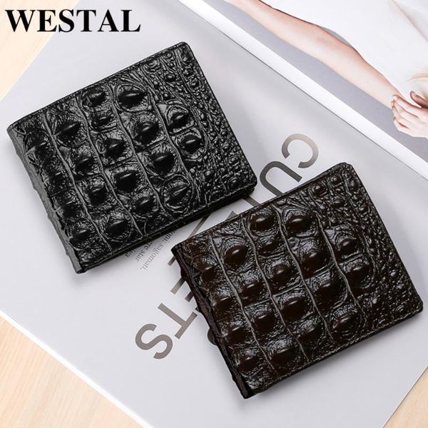 wallets westal men's wallet genuine leather purse for men holder vintage alligator pattern clutch male money bag, Red;black
wallets westal men's wallet genuine leather purse for men holder vintage alligator pattern clutch male money bag, Red;black