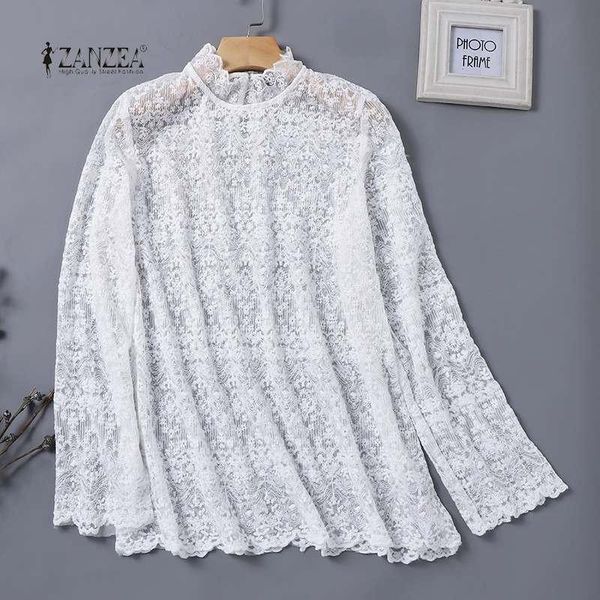 women's blouses & shirts zanzea 2021 elegant summer white lace fashion women translucent long sleeve ladies blusas see through
women's blouses & shirts zanzea 2021 elegant summer white lace fashion women translucent long sleeve ladies blusas see through