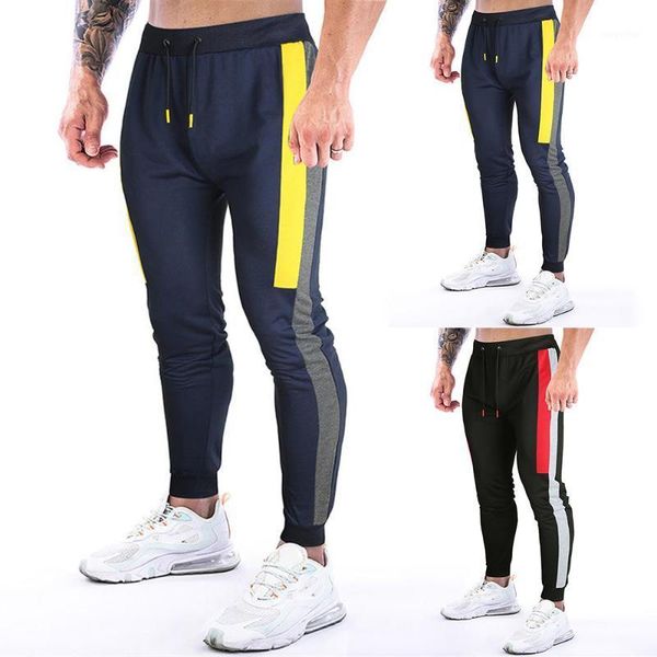 men's pants elastic fashion stripe men trouser waist trousers casual pant sports jogging autumn bottoms skinny tracksuit, Black
men's pants elastic fashion stripe men trouser waist trousers casual pant sports jogging autumn bottoms skinny tracksuit, Black