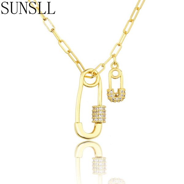arrival gold necklace pin pendant cz spiral buckle sweater chain for women party jewelry birthday gifts necklaces, Silver
arrival gold necklace pin pendant cz spiral buckle sweater chain for women party jewelry birthday gifts necklaces, Silver