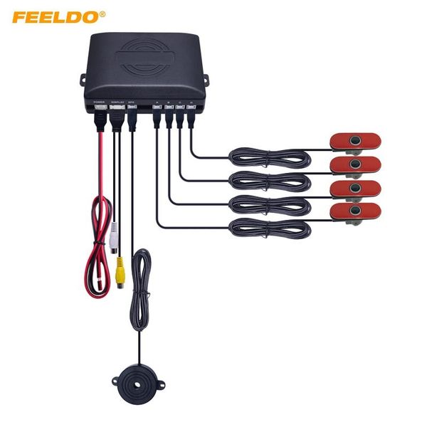 car rear view cameras& parking sensors feeldo 1set original style 4-sensor rearview visual sensor video backup radar system
car rear view cameras& parking sensors feeldo 1set original style 4-sensor rearview visual sensor video backup radar system