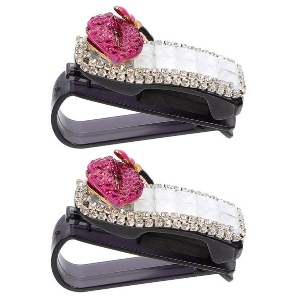 other interior accessories 2pcs rhinestone sunglasses holders glasses mount clips for car
other interior accessories 2pcs rhinestone sunglasses holders glasses mount clips for car