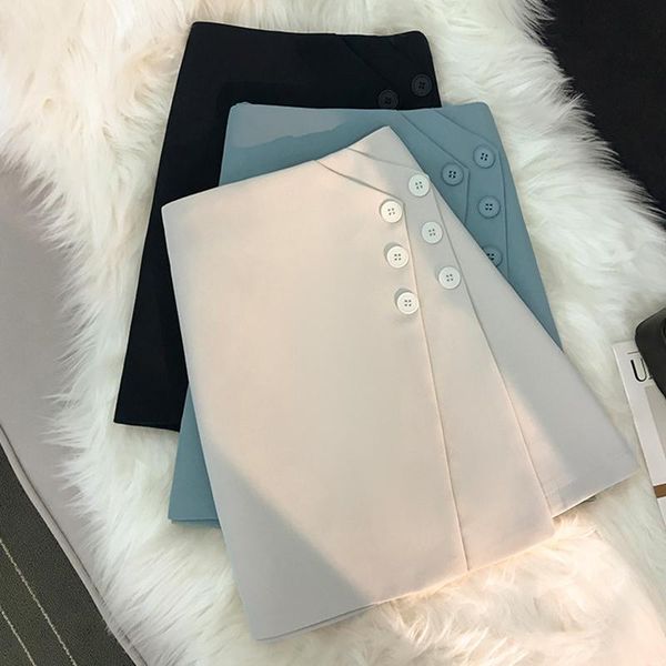 skirts ljsxls spring summer high waist skirt women fashion double-breasted solid color a-line pleated female zipper mini, Black
skirts ljsxls spring summer high waist skirt women fashion double-breasted solid color a-line pleated female zipper mini, Black