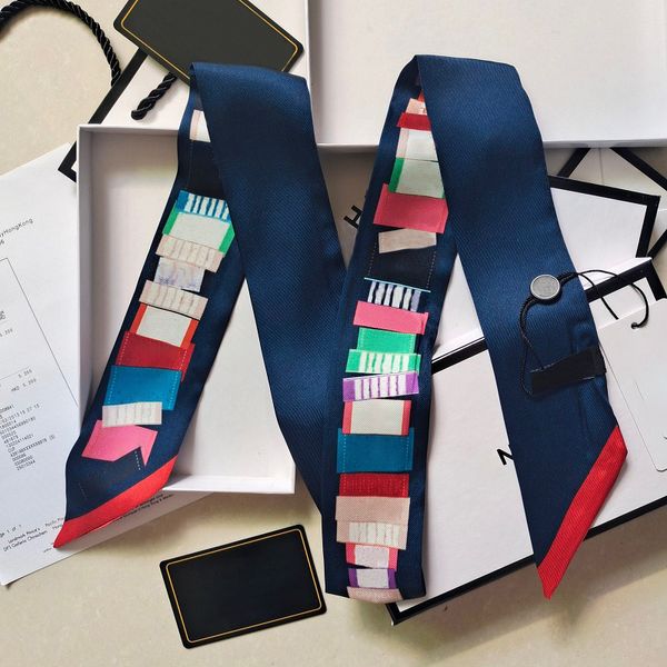 luxury brand women's scarf designer fashion headband alphabetic silk scarves size 5*120cm wholesale, Blue;gray
luxury brand women's scarf designer fashion headband alphabetic silk scarves size 5*120cm wholesale, Blue;gray
