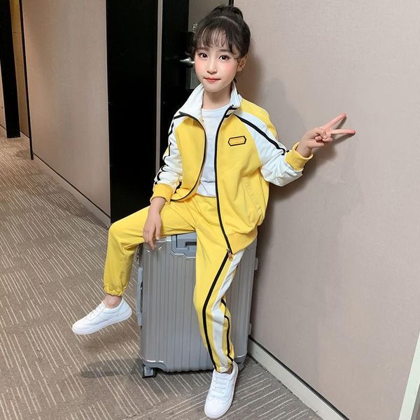 clothing sets baby children 4-14 years birthday suit girls tracksuits kids clothes brand sport suits +pants 2pcs set, White
clothing sets baby children 4-14 years birthday suit girls tracksuits kids clothes brand sport suits +pants 2pcs set, White