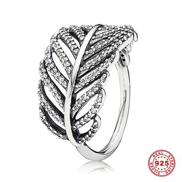 vintage authentic 925 sterling silver rings light as a feather, clear cz zircon wedding fashion jewelry drop cluster, Golden;silver
vintage authentic 925 sterling silver rings light as a feather, clear cz zircon wedding fashion jewelry drop cluster, Golden;silver