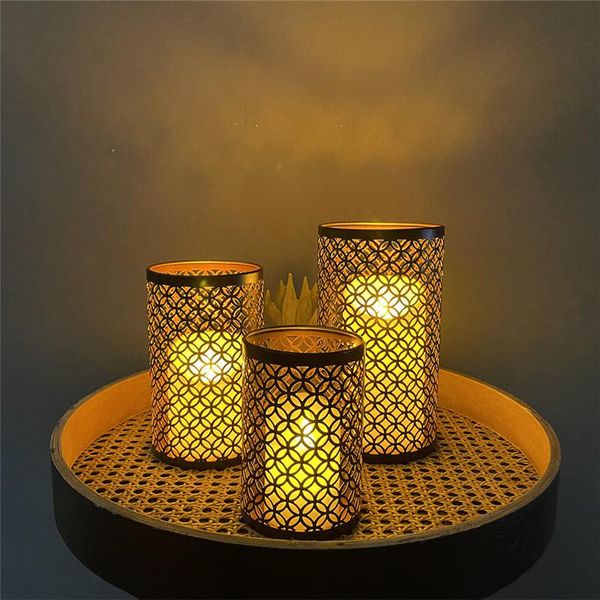 candle holders iron black metal hollow candlestick 3-piece set of handicraft ornaments wedding home room bedroom decoration
candle holders iron black metal hollow candlestick 3-piece set of handicraft ornaments wedding home room bedroom decoration