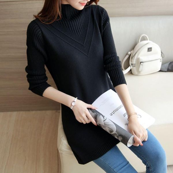 women's sweaters autumn winter women knitwear sweater pullover fashion long sleeve half turtleneck jumper female solid loose, White;black
women's sweaters autumn winter women knitwear sweater pullover fashion long sleeve half turtleneck jumper female solid loose, White;black