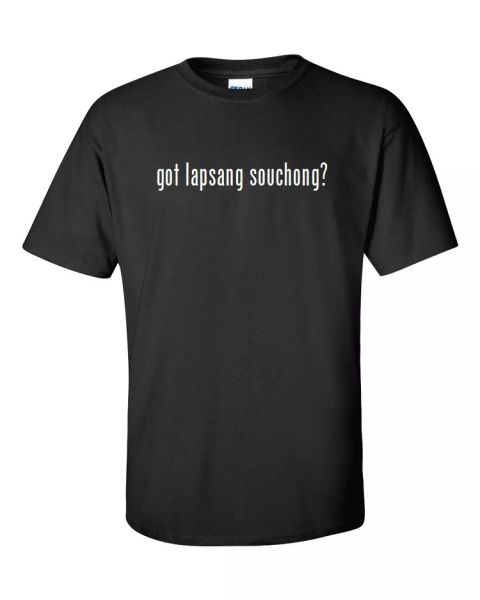got lapsang souchong cotton t-shirt shirt solid black white funny s - 5xl, White;black
got lapsang souchong cotton t-shirt shirt solid black white funny s - 5xl, White;black