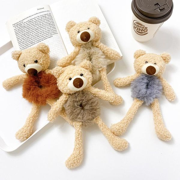 hair accessories net celebrity cute bear tie rubber band plush ring head fashion for women and girl kids, Slivery;white
hair accessories net celebrity cute bear tie rubber band plush ring head fashion for women and girl kids, Slivery;white