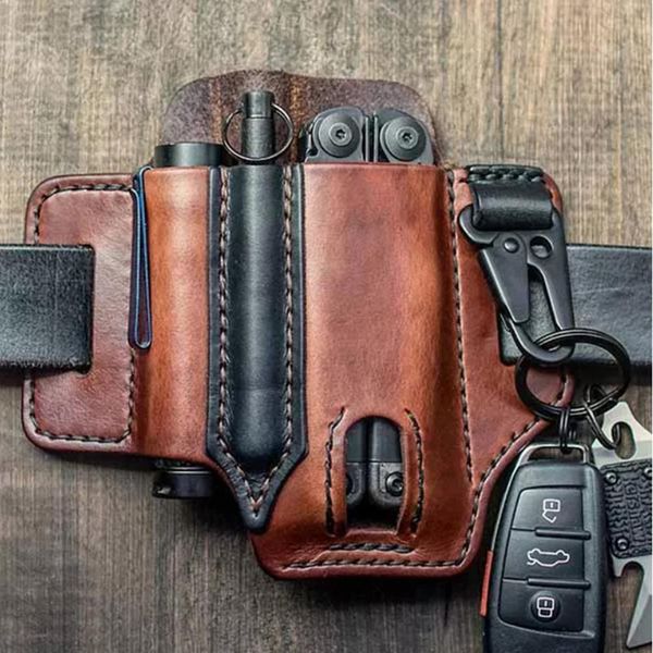 men multitool leather sheath organizer belt waist bag edc outdoor storage tool flashlight knife pu pocket for woman female
men multitool leather sheath organizer belt waist bag edc outdoor storage tool flashlight knife pu pocket for woman female