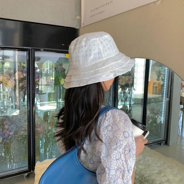 designer hat big brim chiffon hollow fisherman female summer sun ins style basin wide hats, Blue;gray
designer hat big brim chiffon hollow fisherman female summer sun ins style basin wide hats, Blue;gray