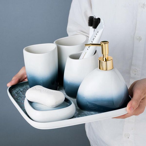 bath accessory set modern nordic bathroom tray household gradient wash creative ceramic mouth cup accessori bagno supplies de50
bath accessory set modern nordic bathroom tray household gradient wash creative ceramic mouth cup accessori bagno supplies de50