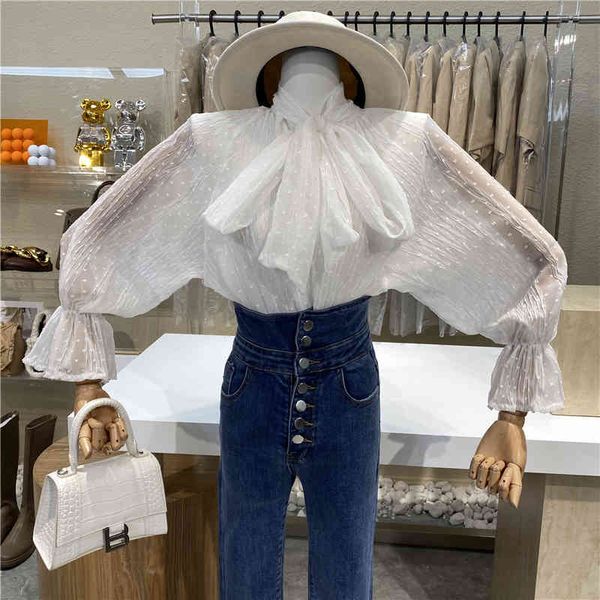 sweaters shirt, super faerie wife flared unleashes shirt light niche wind mature bow tie see-through, White;black
sweaters shirt, super faerie wife flared unleashes shirt light niche wind mature bow tie see-through, White;black