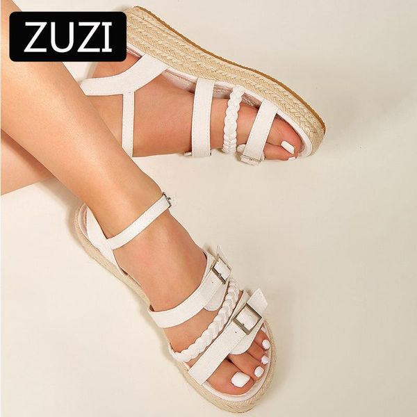 sandals summerzuzi 2021 fashion roman round toe buckle outer wear women's cross-border large size, Black
sandals summerzuzi 2021 fashion roman round toe buckle outer wear women's cross-border large size, Black