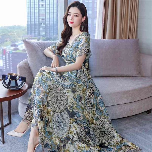 summer boho floral chiffon beach vacation midi dresses vintage 3xl plus size elegant maxi dress women bodycon party vestido 210528, Black;gray
summer boho floral chiffon beach vacation midi dresses vintage 3xl plus size elegant maxi dress women bodycon party vestido 210528, Black;gray