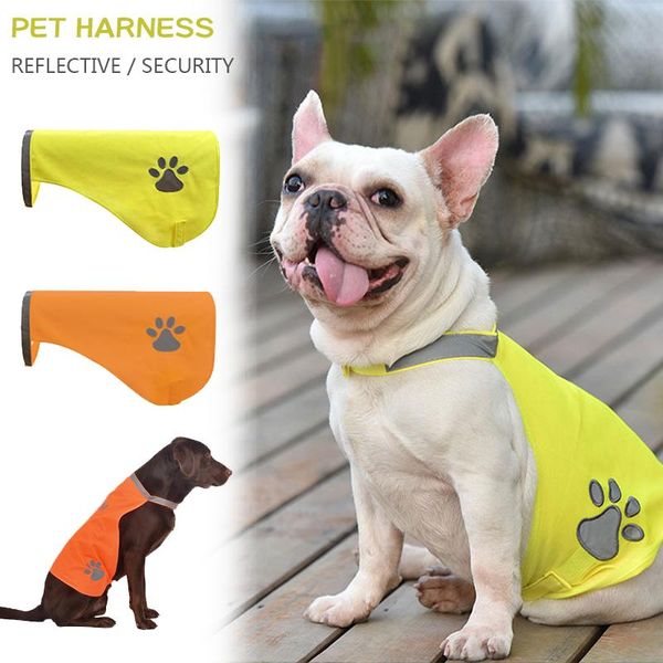 dog apparel reflective vest harness breathable outdoor high visibility fluorescent safety coat for small medium dogs pet
dog apparel reflective vest harness breathable outdoor high visibility fluorescent safety coat for small medium dogs pet