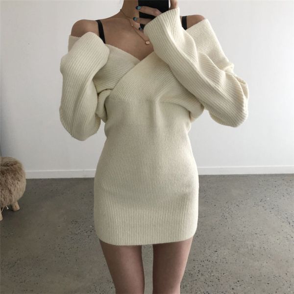 dresses early spring high street knitted solid chic women bodycon soft brief slim v-neck party es, Black;gray
dresses early spring high street knitted solid chic women bodycon soft brief slim v-neck party es, Black;gray