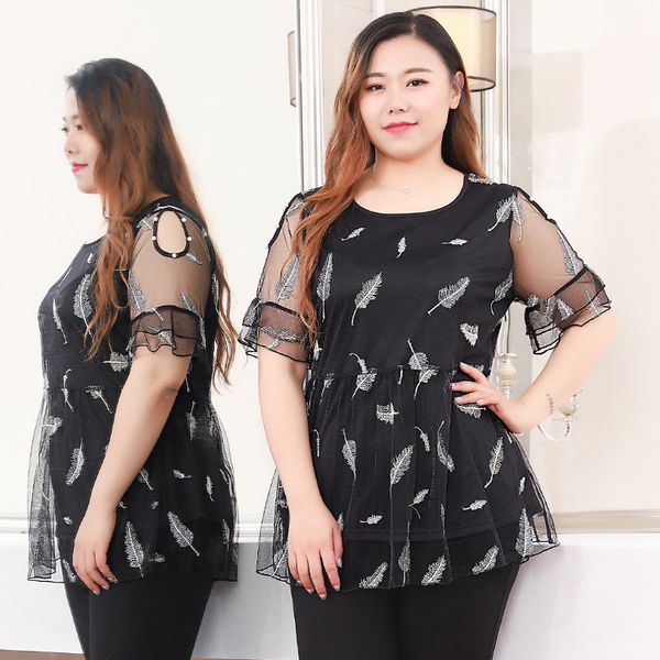 shirts plus size 10xl 8xl 6xl 4xl women extend sleeves elegant summer shirts embroidered sheets of lace robes thin women's, White
shirts plus size 10xl 8xl 6xl 4xl women extend sleeves elegant summer shirts embroidered sheets of lace robes thin women's, White