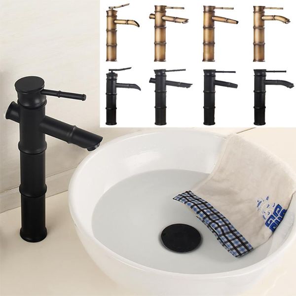 black brass waterfall bathroom sink faucet vessel tall bamboo water tap retro single hole basin faucets
black brass waterfall bathroom sink faucet vessel tall bamboo water tap retro single hole basin faucets