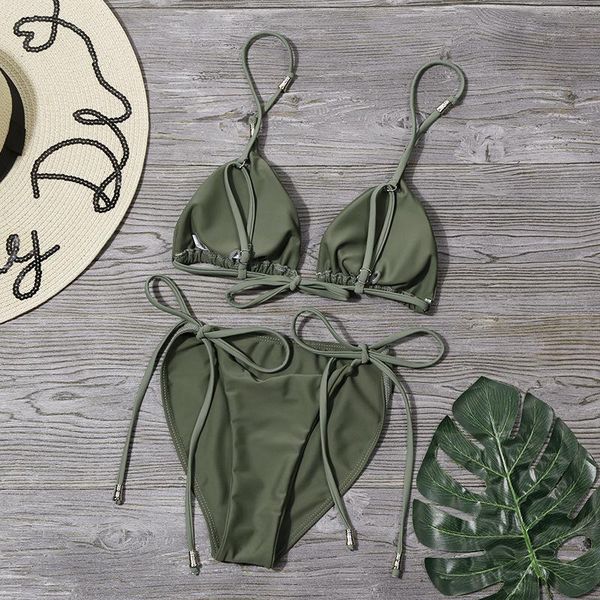 women's swimwear split green surf swimsuit mini show thin bandage bikini 2-piece suit woman's 2021 summer seaside clothing beachwe, White;black
women's swimwear split green surf swimsuit mini show thin bandage bikini 2-piece suit woman's 2021 summer seaside clothing beachwe, White;black