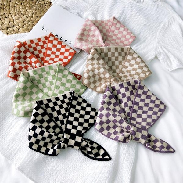 scarves plaid socket knitted wool small scarf for women spring and autumn winter all-matching fashionable stylish, Blue;gray
scarves plaid socket knitted wool small scarf for women spring and autumn winter all-matching fashionable stylish, Blue;gray